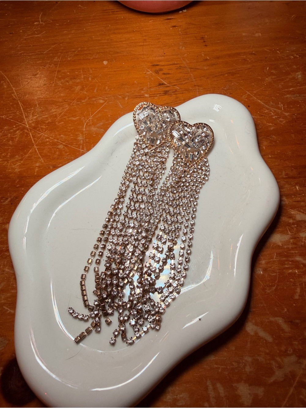 Statement Rhinestone Drag/Pageant Earrings and Ear Cuff Bundle ✨ - Picture 3 of 7